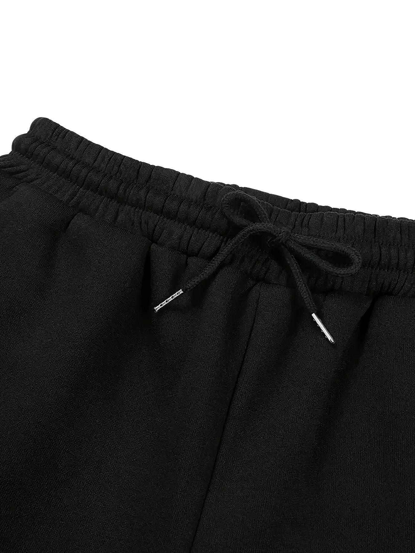 شخصية واسعة الساق السراويل الرياضية غير رسمية وفريدة من نوعها الجمجمة المطبوعة حبل مطاطا الفرقة المرأة السراويل الجري مستقيم.