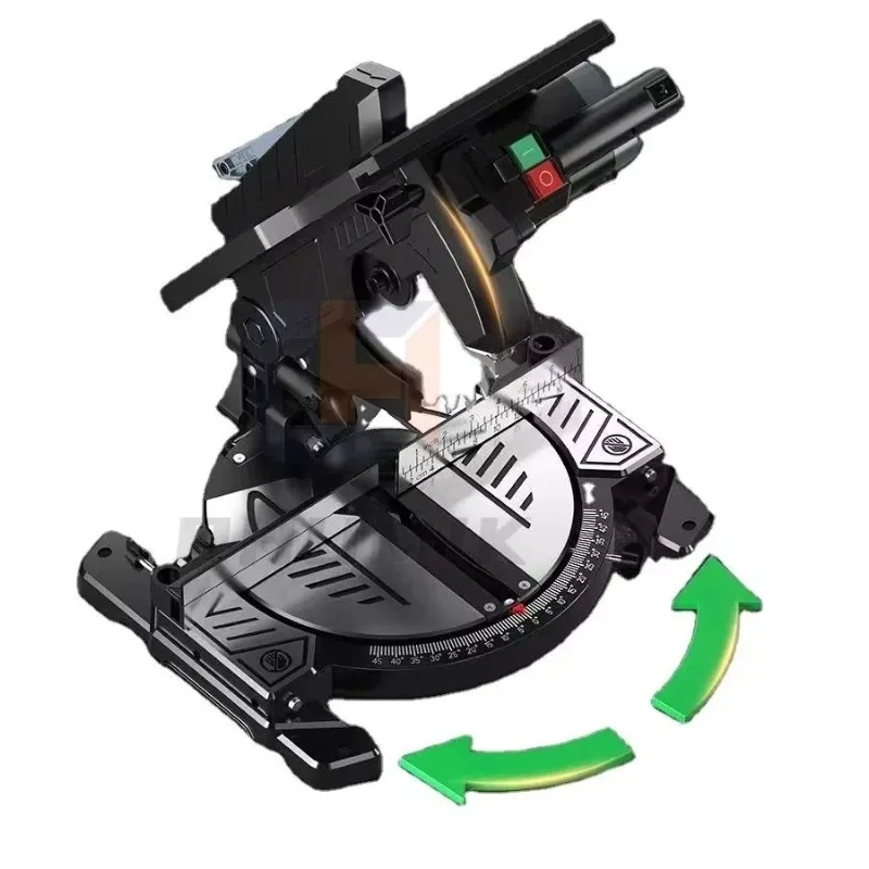 

【Best-selling】Bevel Sliding Composite Electric Miter Saw For Cutting Wood PVC Or Soft Metal Cutters