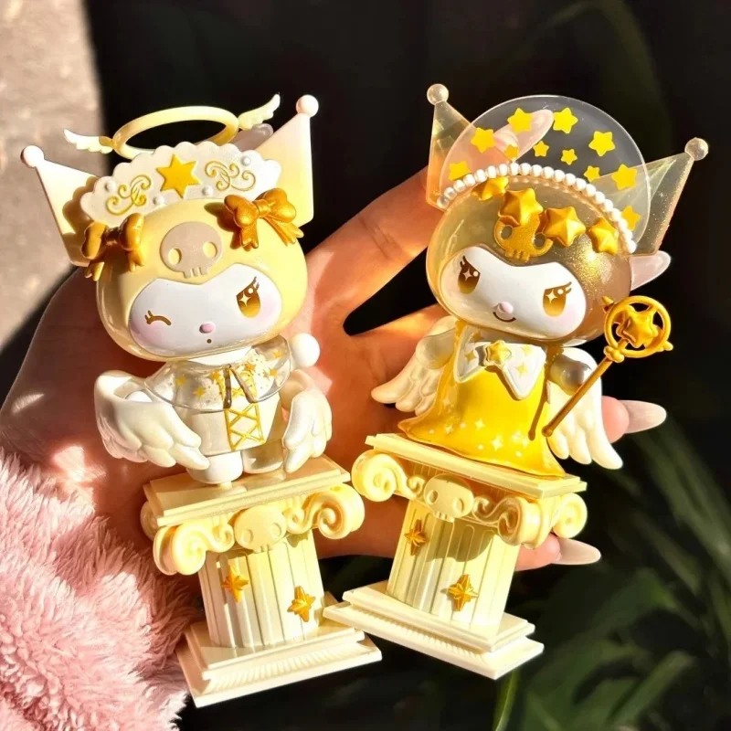

Authentic TOP TOY Sanrio Kuromi Angel Series Blind Box Collectible Figure Desktop Decor Gift For Anime Fans New Year Present