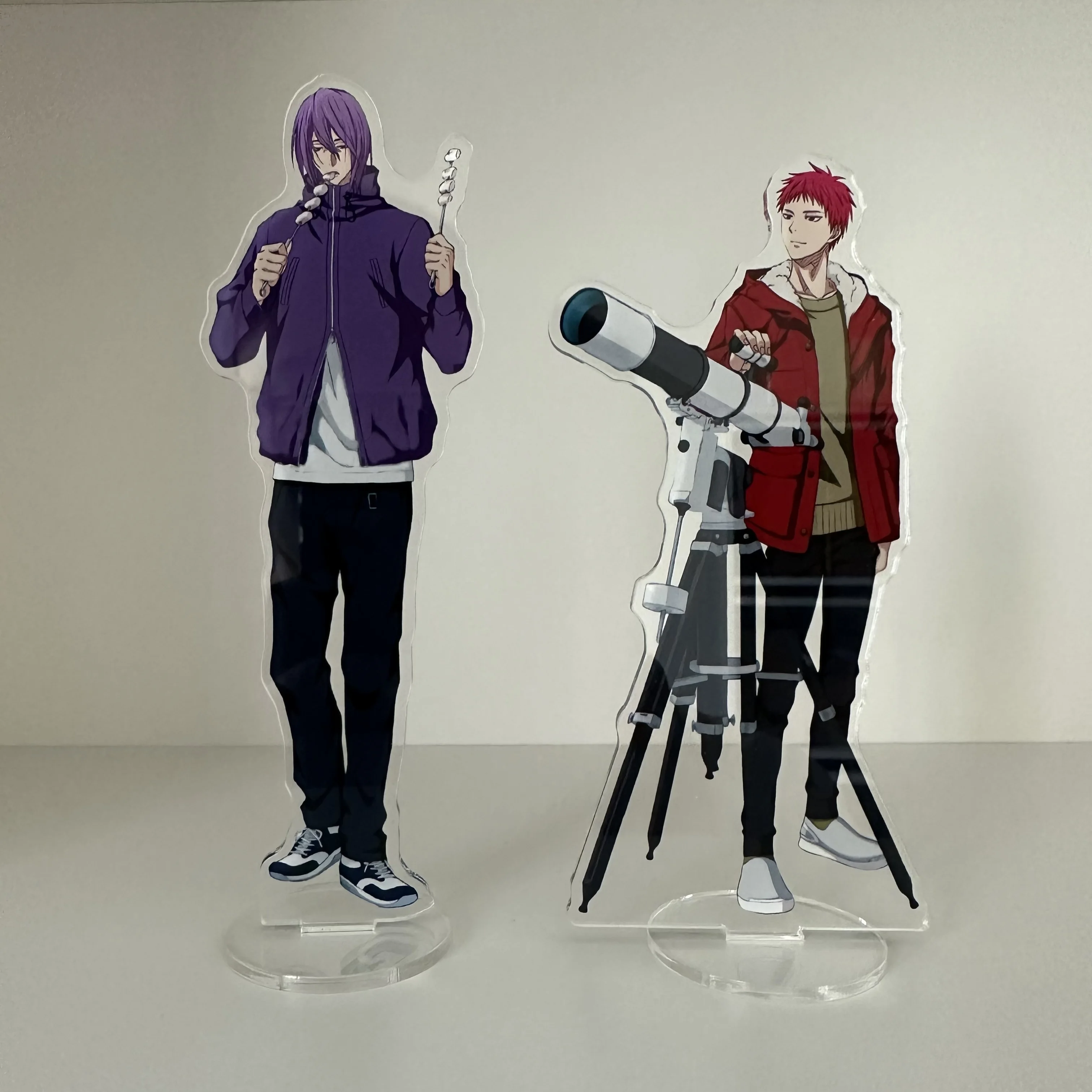 Japan Anime Kuroko's Basketball Figures Kagami Taiga Murasakibara Atsushi Hyuga Junpei Acrylic Stands Model Desk Decor Prop 15CM