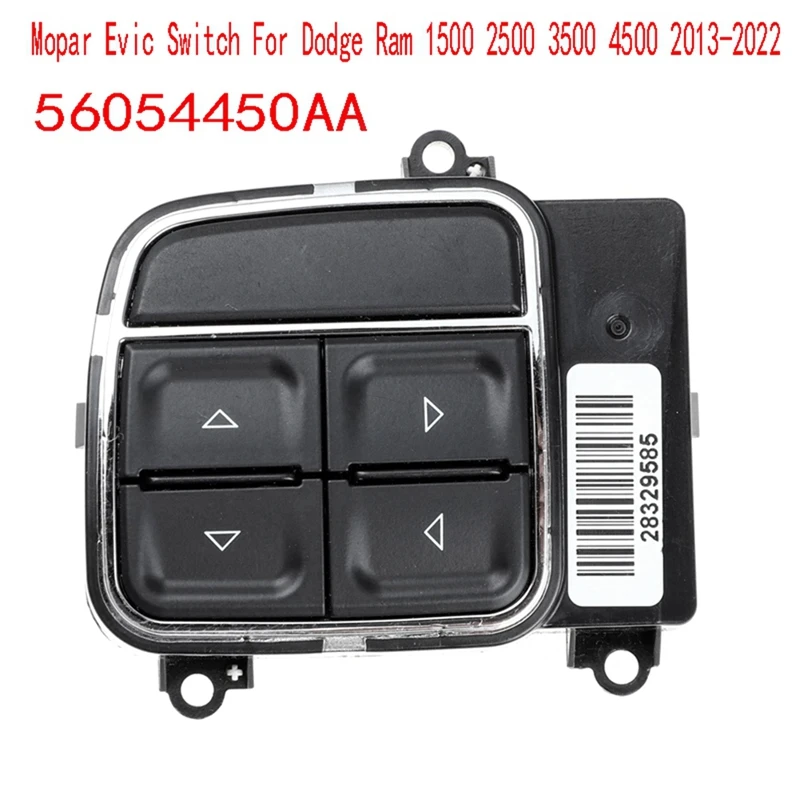 56054450AA Mopar Evic Switch For Dodge Ram 1500 2500 3500 4500 2013-2022 Steering Wheel Cruise Control Button Switch Accessories