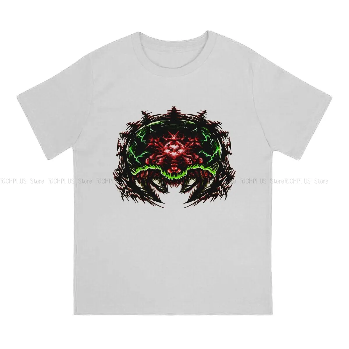 Super Metroid Game Creative TShirt for Men Angry Baby Round Neck Polyester T Shirt Hip Hop Birthday Gifts Streetwear