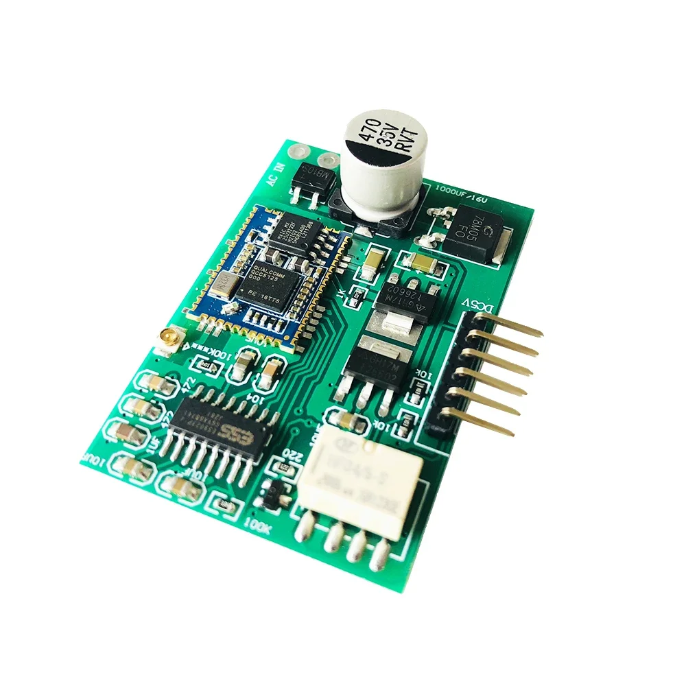 Nvarcher QCC5125 bluetooth 5.1受信機モジュールアナログ入力ES9023 dacデコードaptx hd ldac