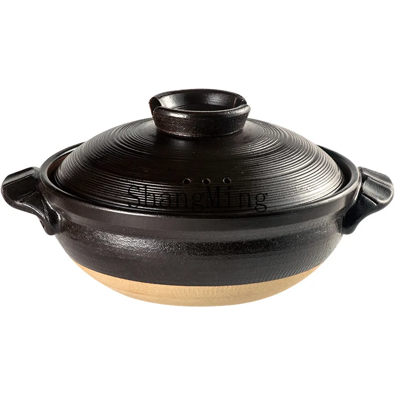 

PYH Chaozhou manufacturers wholesale antique soil pot casserole clay casserole high temperature stew household gifts