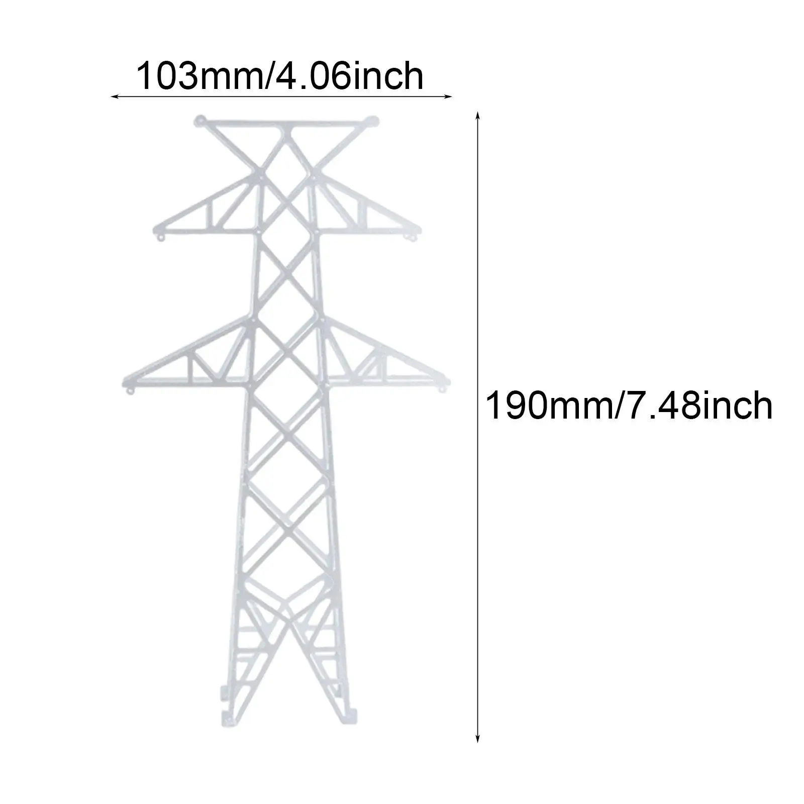 

Модель электростанции 1/160: Простая в использовании, реалистичная, многофункциональная, для ландшафтного дизайна песочниц, создания дорог своими руками