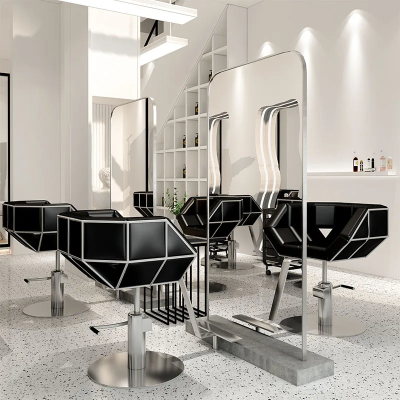 

Internet Famous Hair Salons, Salons, Clippers, Lifting Chairs, Ironing and Dyeing Chairs Swivel hair salon chair