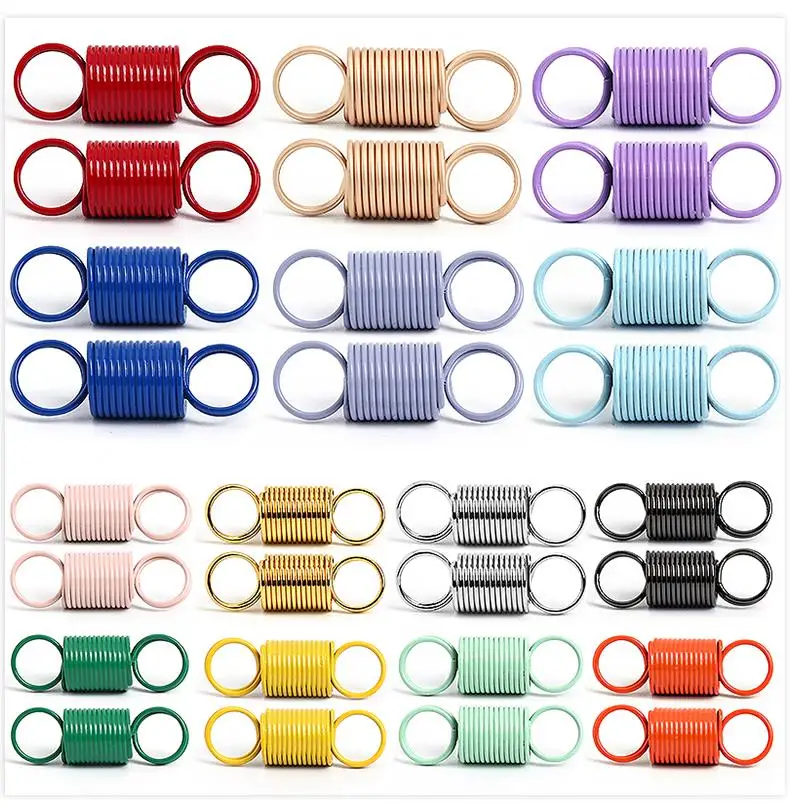 New Spring Laces Buckle Colorful Shoe Charms Quality Metal Sneakers Shoelaces Decorations Chapa Sneaker Shoes Accessories 1 Pair