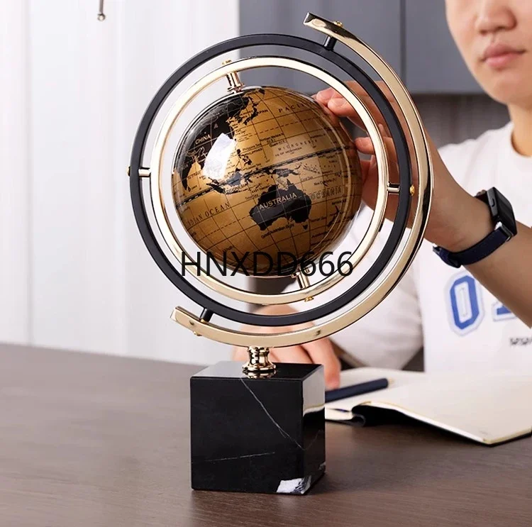 Light luxury globe ornament office living room TV cabinet premium decoration