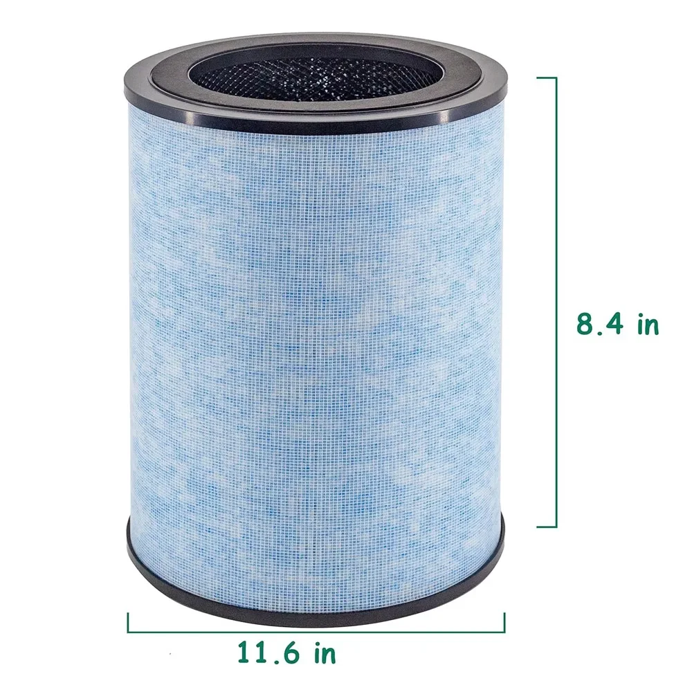 فلتر F300 لتنقية الهواء AP300 الفوري، ترشيح 4 مراحل مع فلتر H13 من الدرجة الحقيقية وفلتر الكربون المنشط