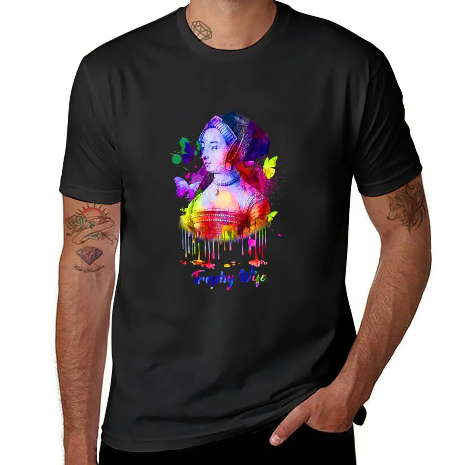 Iconic Queen Anne Boleyn Trophy Wife Shirt T-Shirt boys whites sublime graphics summer tops t shirts for men graphic