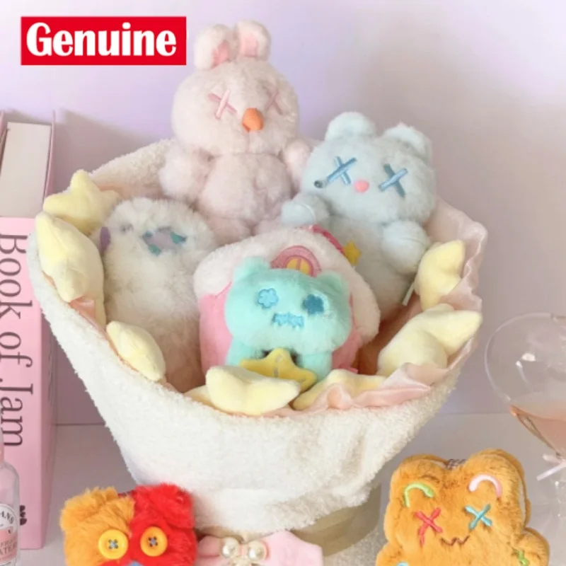 

Finding Unicorn Shinwoo The Cold Hug Series Blind Box Plush Pendent Bag Charm Cute Action Figure Keychain Doll Cartoon Decor Toy