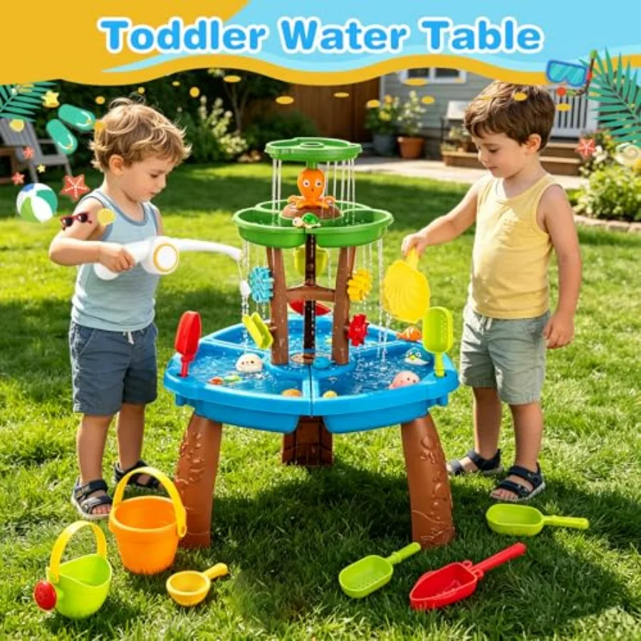 Outdoor water table toys for k - đánh giá và giá Kids Outdoor Sensory Table