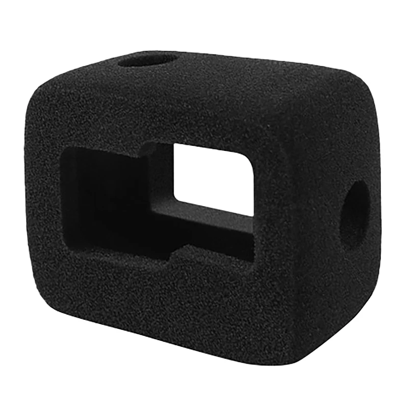 ABGN For Gopro9 HERO9 Windproof Foam Sponge Cover Windscreen Cycling Noise Reduction Protection Accessories Anti-Scratch