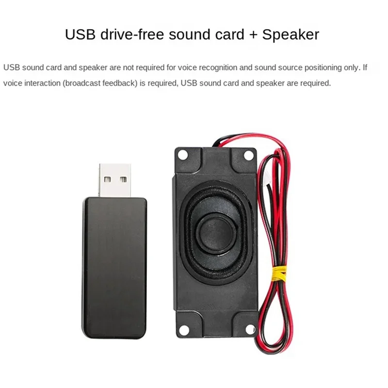 AK51-Far-Field Microphone Ring Array Module ROS 6-Microphone Voice Board 6-Microphone Positioning Navigation