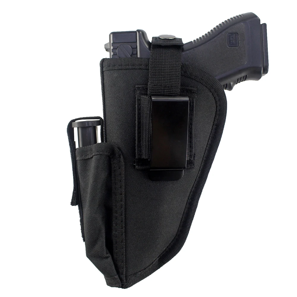 Tactical Right Left Pistol Hand Gun Holster Magazine Holder EDC Waist Holsters for Glock  Luger 3.2\