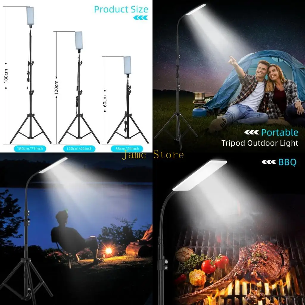 

LX0B Снятый палаточный лампа для лампы для лампы для лампы USB USB.