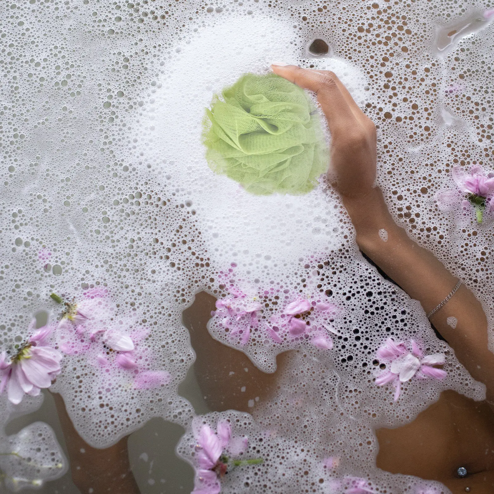 

Набор из 4 шт. мочалок-цветов для душа из ПЭ для обильной пены, нежного отшелушивания кожи, с подвесным креплением, экологичные, для ванны