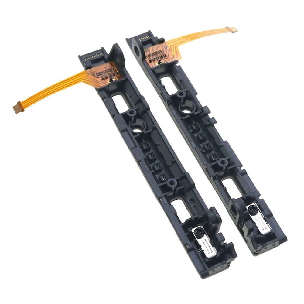 Replacement LR Slide Left Right Slider Rail with SL SR Flex Cable for Nintend Switch NS Joy-Con JoyCon Controller