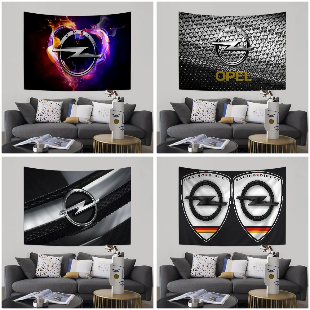 

O-OPELS LOGO DIY Wall Tapestry For Living Room Home Dorm Decor Wall Art Decor