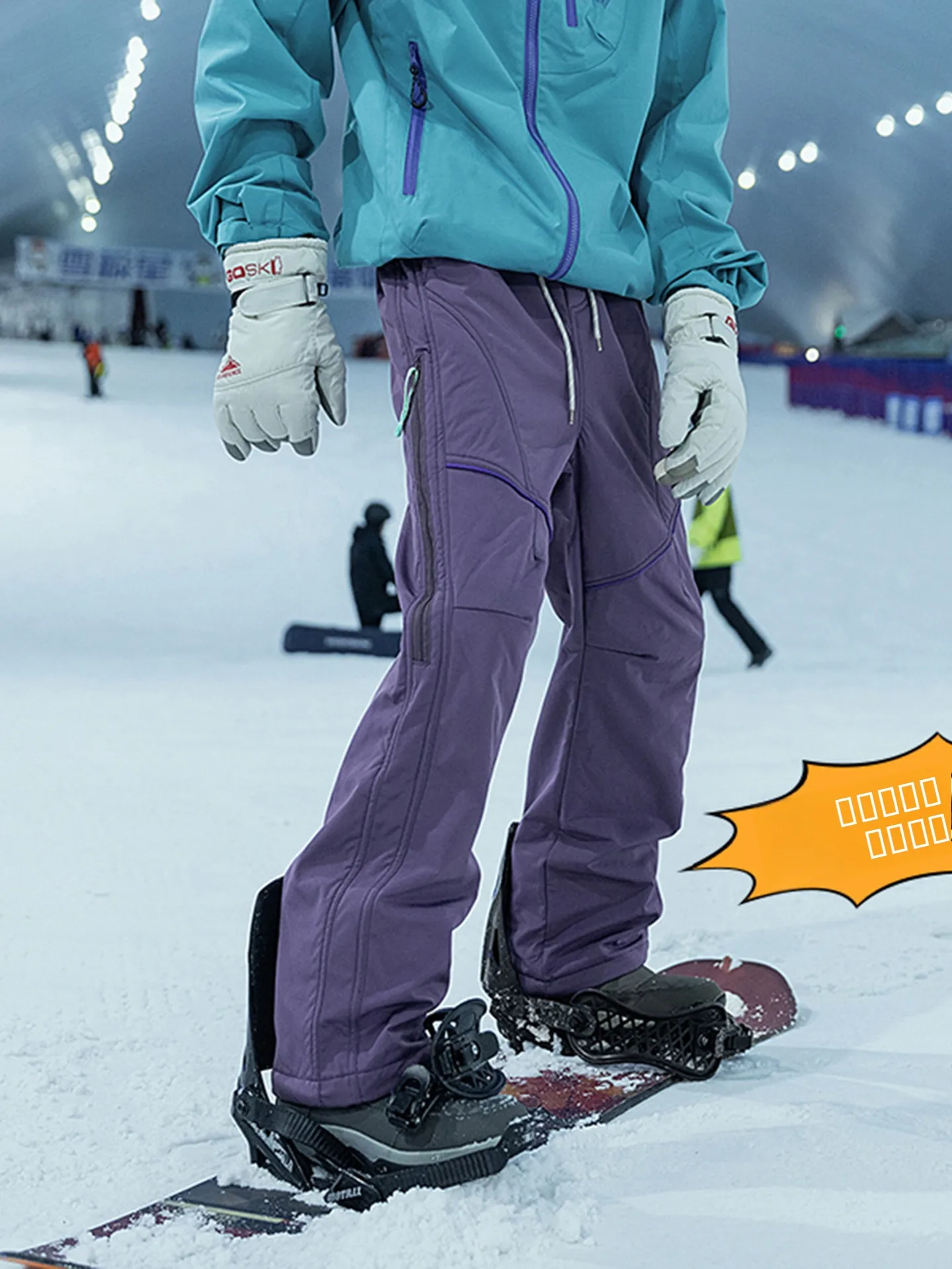 

Утепленные флисовые брюки для сноуборда унисекс, осенне-зимние, для активного отдыха, альпинизма, походов, прогулок по горам, прямые, на молнии, рабочая одежда