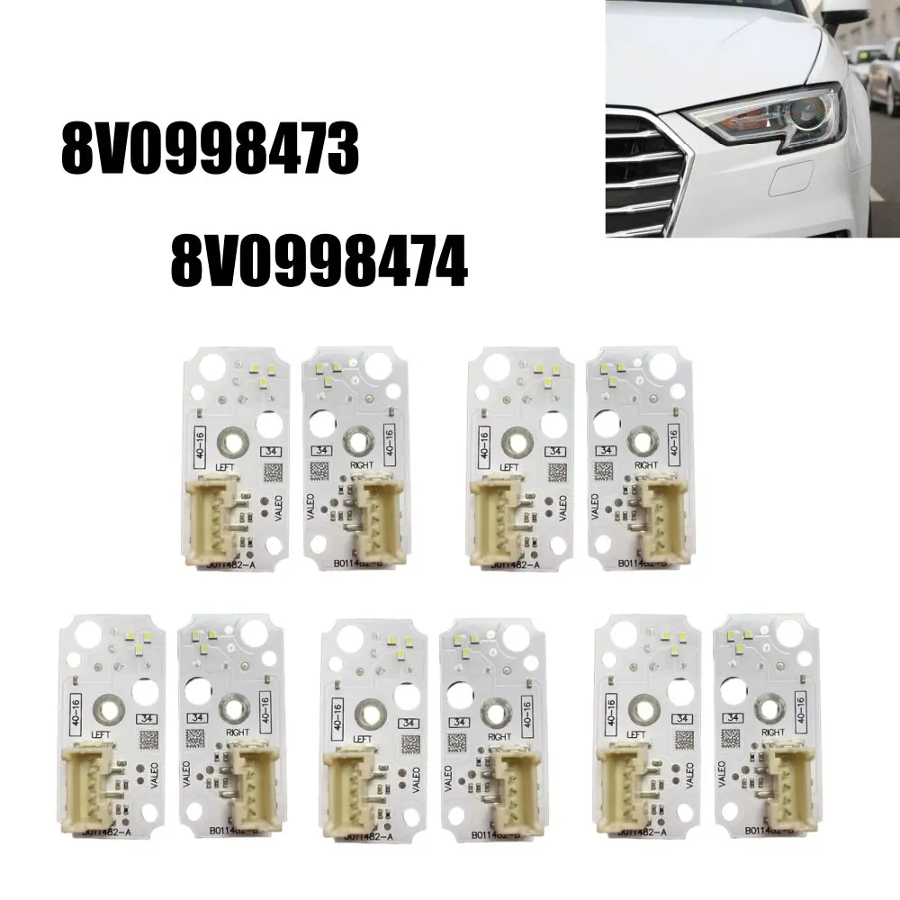 Wholesale White Daytime Running Light DRL Boards 90070222 for 2018 2019 AUDI A3 S3 8V0998473 8V0998474 90070223 Xenon Headlight