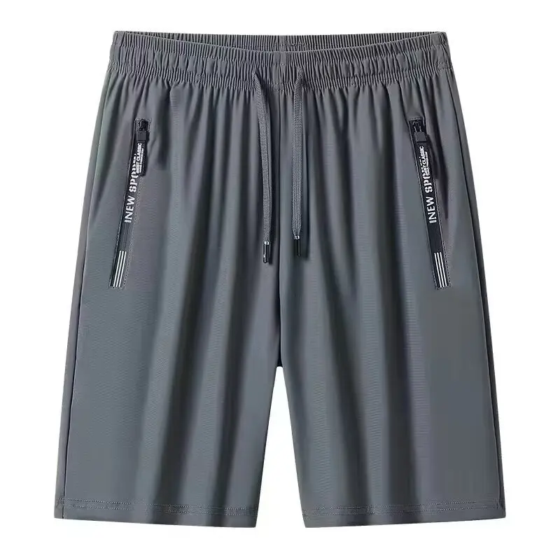 Men's Casual Shorts Beach Pants Quick Drying Loose Summer Silk Five Quarter Pants Available Various Colors Styles
