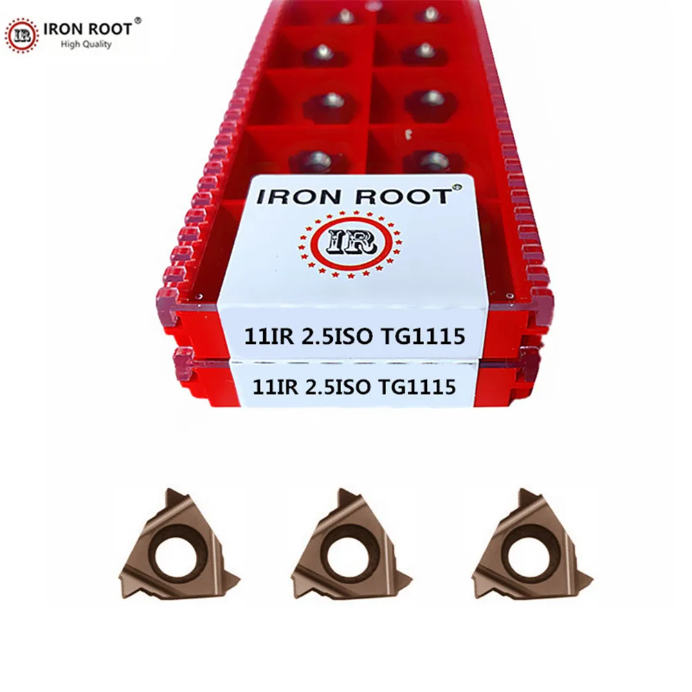 IRON ROOT 11IR 1.0ISO 1.5,2.0ISO,2.5ISO, TG1115  CNC Metal Lathe Turning Threaded Carbide Inserts SER SEL SNR SNL Tool Holder