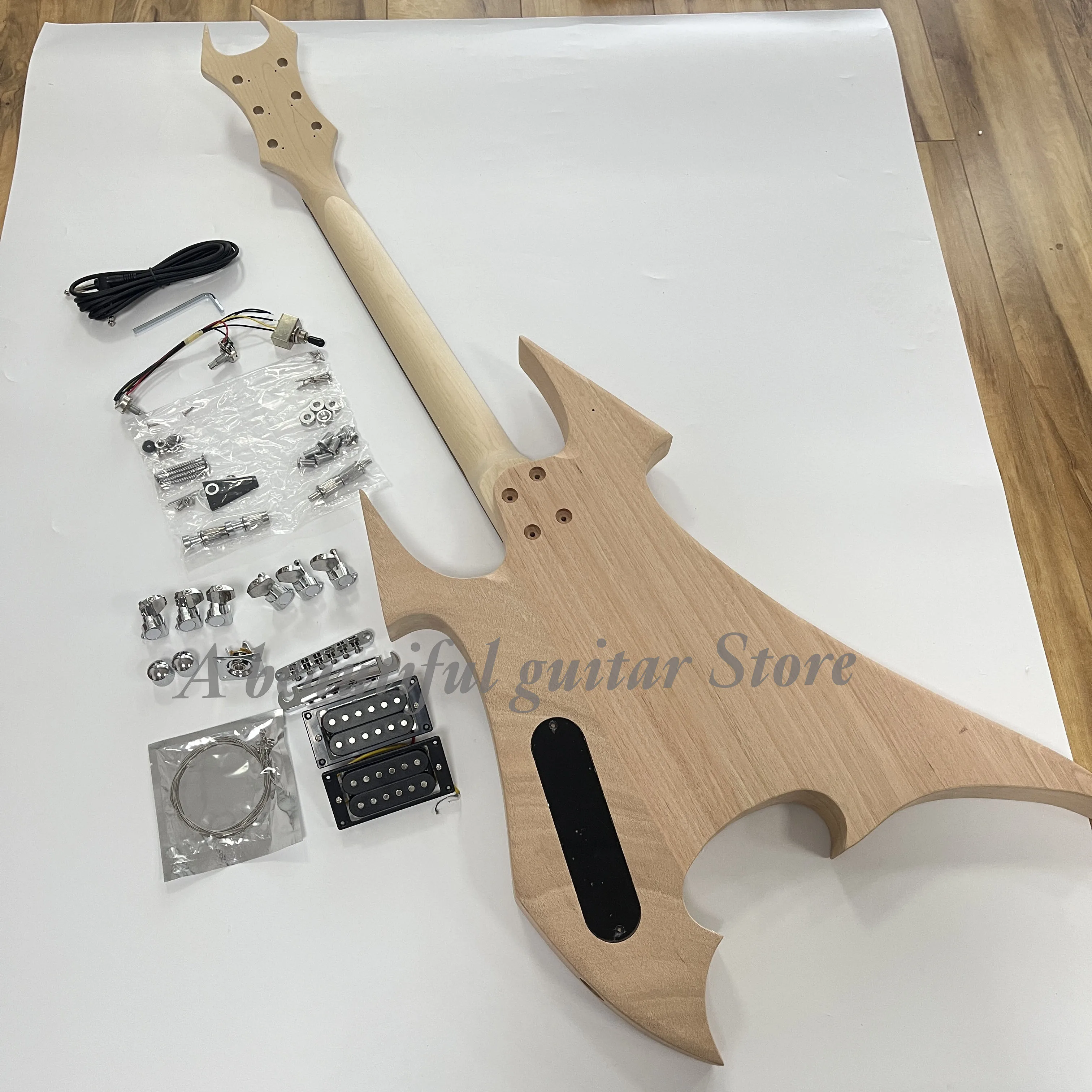 DIY USA Electric Guitar Kit Un - Woodworking Usa recension och pris
