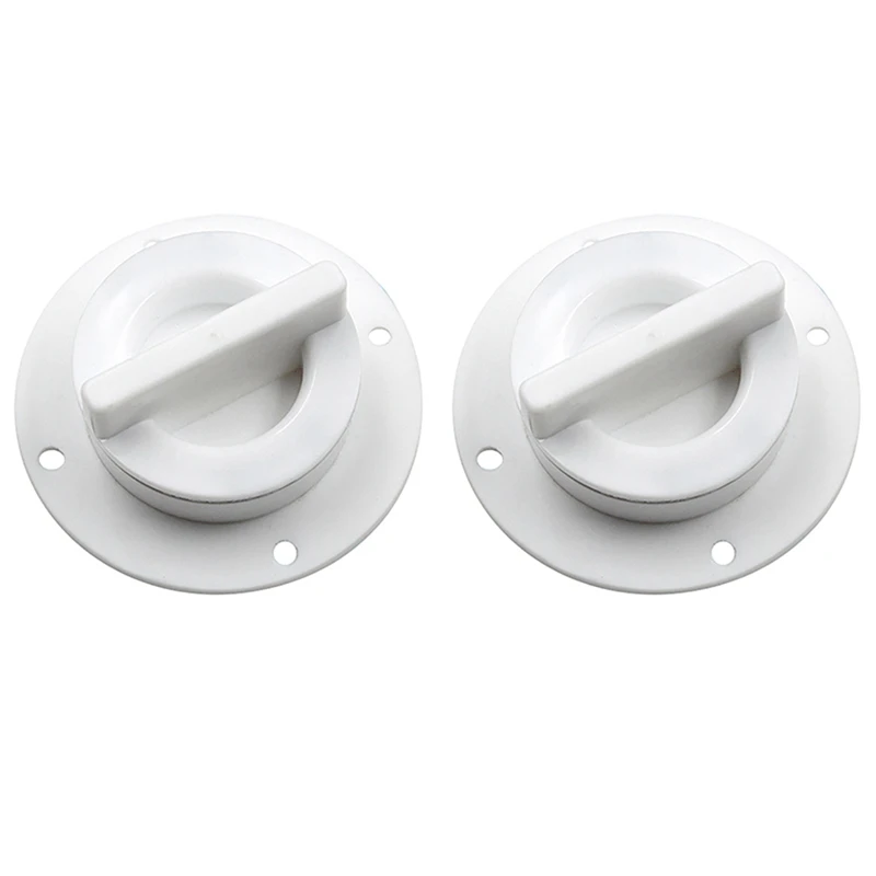 

2X New Water Valve Deck Drain Scupper Drain Valve Outlet For Marine Boat Raft Yacht