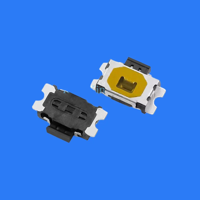 

100 шт./ TS-A019B Миниатюрный тактильный переключатель Side Press (с боковым нажатием) для поверхностного монтажа, двухконтактный, без фиксирующей колонки, усилие 160G