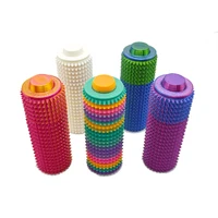 Sensory Roller Fidget Toy Clicker Tactile Spikes for Anxiety Stress Relief Pain Stimming Autism Over Stimulation with Lanyard 5