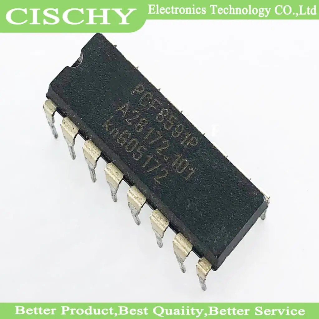 1 pçs/lote PCF8591P DIP16 PCF8591 DIP-16