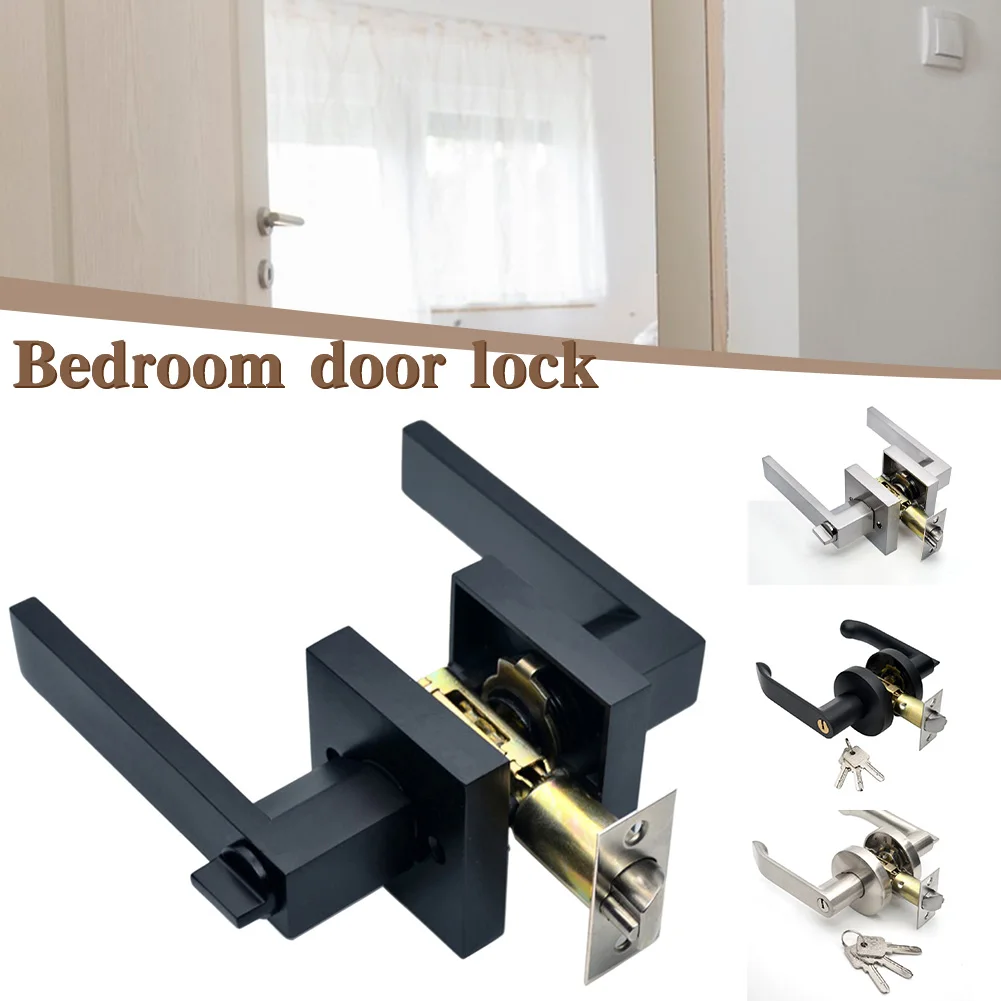 

Metal Door Handle Lock 60-70MM Reversible Door Knob For Bedroom