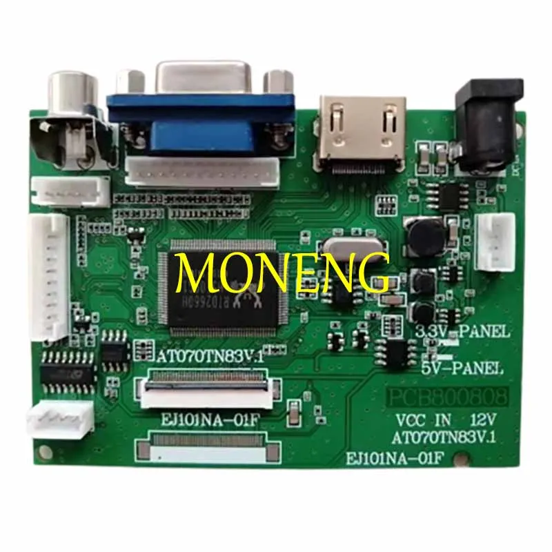 Original 5.6"inch LCD Display AT056TN53 AT056TN53 V.1 for AUTOBOSS V30 screen controller driver board HDMI VGA 2AV