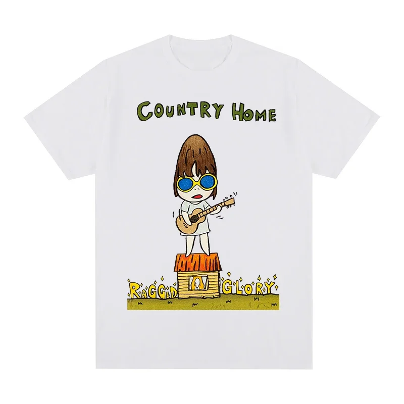 Yoshitomo Nara country home Summer t-shirt Cotton Men T shirt New TEE TSHIRT Womens