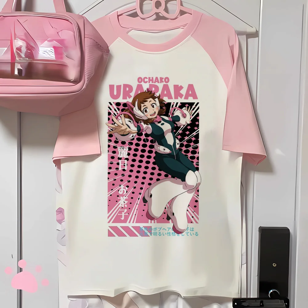 My Hero Academia shirt shoujo graphic kawaii party t-shirt funny meme alternative