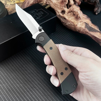 BK 112 Portable Fruit Knife T6 Aluminum with Micarta Handle Multi-functional Emergency Tool for Outdoor Hiking and Rock Climbing