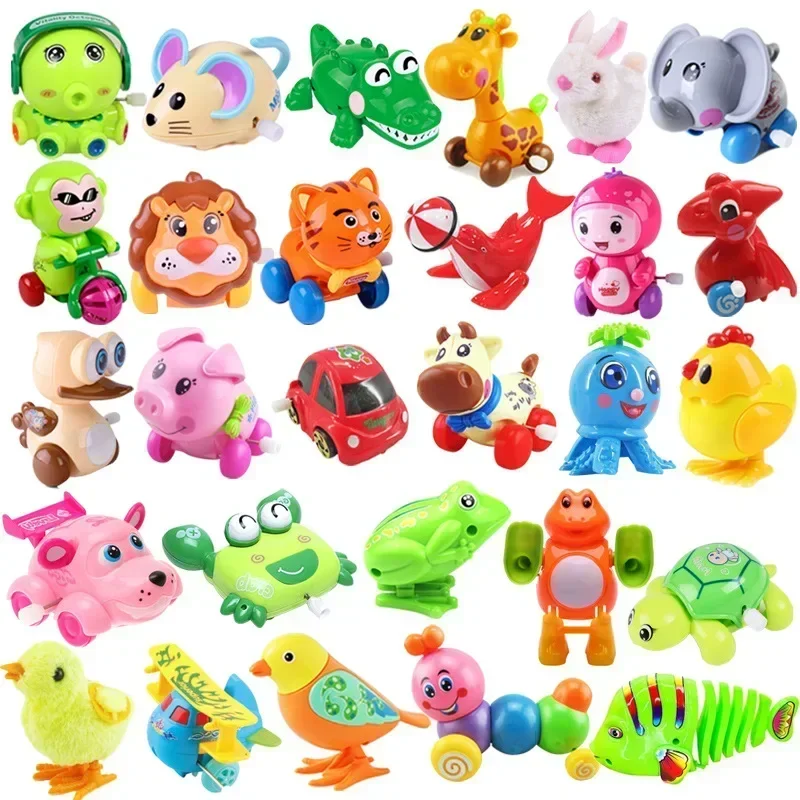 

NEW Kids Clockwork Toy Winding Toy Running Children's Animal Toy Baby Infant Creative Winding Gift for Children Toys