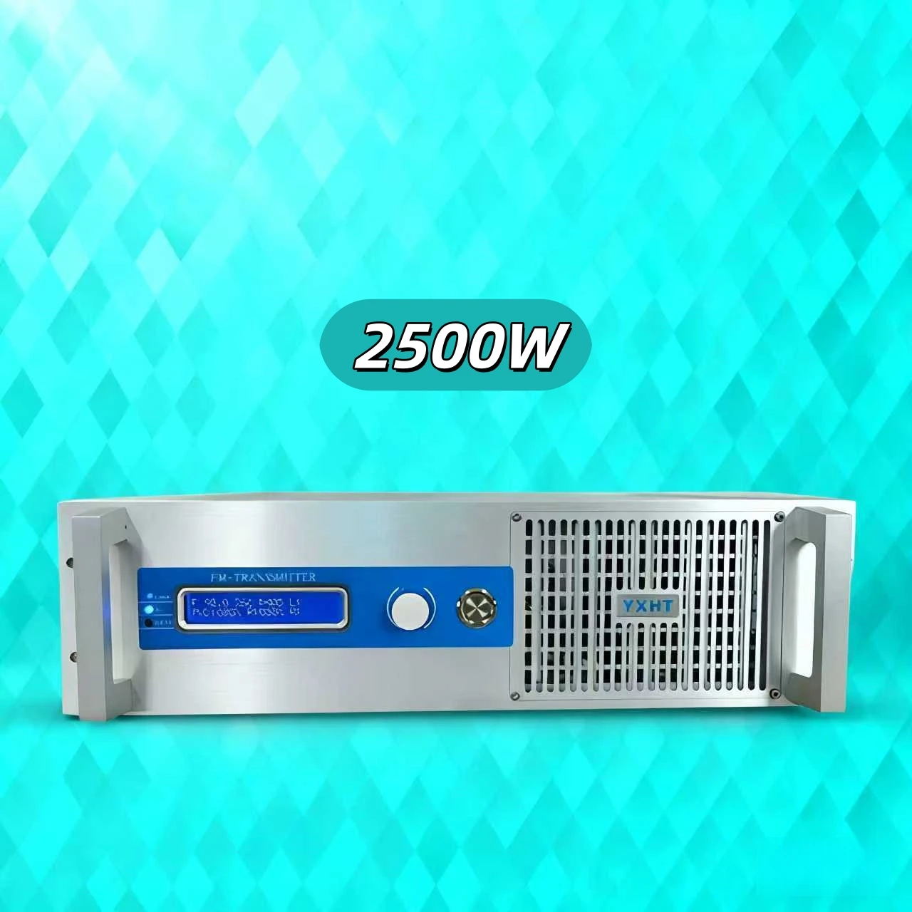 

110V/220V Adaptable YXHT-2.5KW(2500W) FM Transmitter - Stable, CD Sound, Power Menu, for Radio Station/Exhibition Center