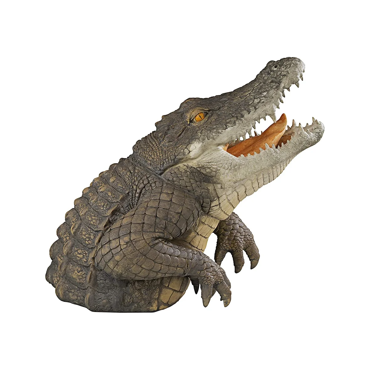 Crocodile Head Courtyard Pond Floating Animal Ornaments Park Pool Simulation Ornaments Outdoor Decor Gardening