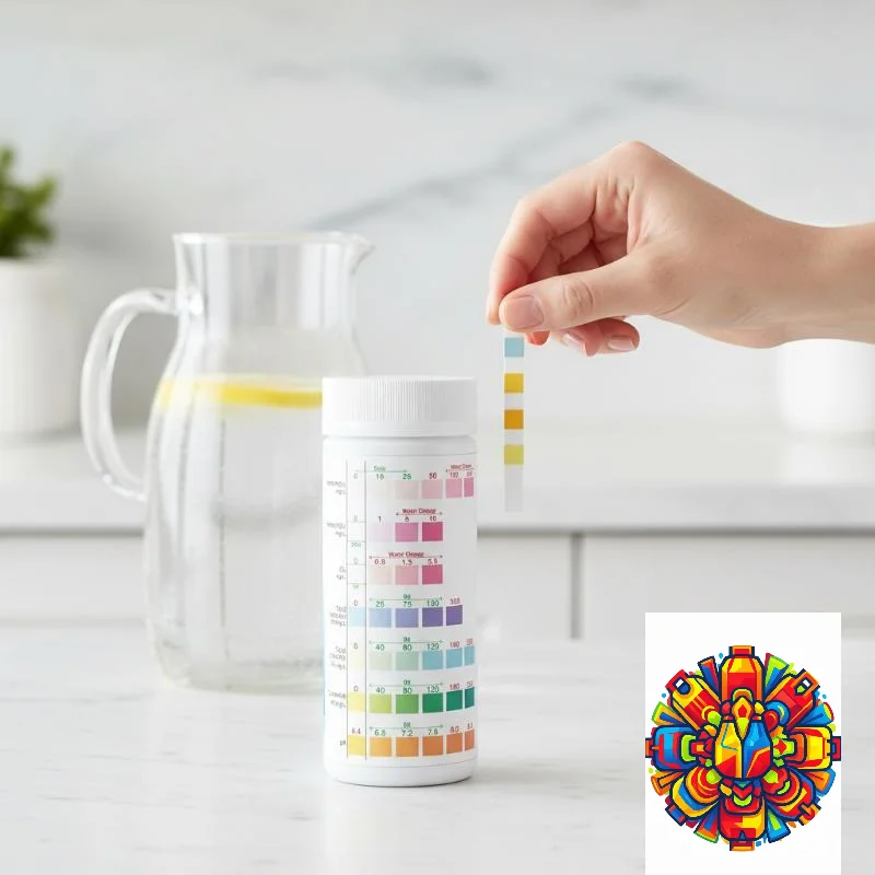 Aquarium Water Test Strips 9 in 1 Multi Parameter Quality Detection Kit for Professional Fish Keeper Aquarium