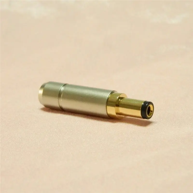 Cost Effective High Quality Copper Plated Gold DC Power Plug Jack Male Connector 5.5X 2.1Mm/5.5X 2.5Mm- For Welding Line 1Pcs X
