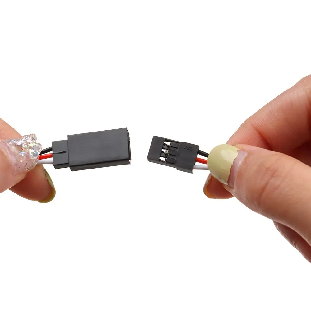 

1/5pcs 100mm/150mm/200mm/300mm/500mm Cable Wire Lead Rc Cable Extension RC Servo Lead Y Extension Cord RC Model Wire