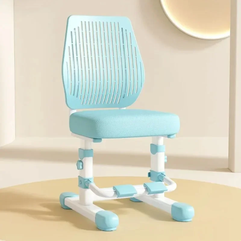 Plastic Schoolboy Comfortable Kids Chair Dining Stool Study Backrest Children Chair Small Chaise Enfant Fille Home Furniture