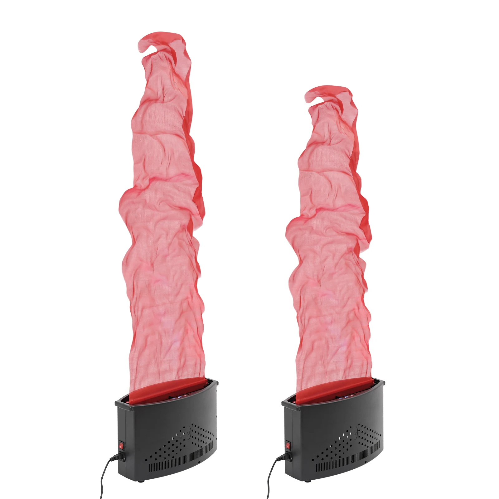 24LED  Flame Light Machine Stage Atmosphere Effect Fake Fire Flame Machine 1.5m/1.8m flame cloth