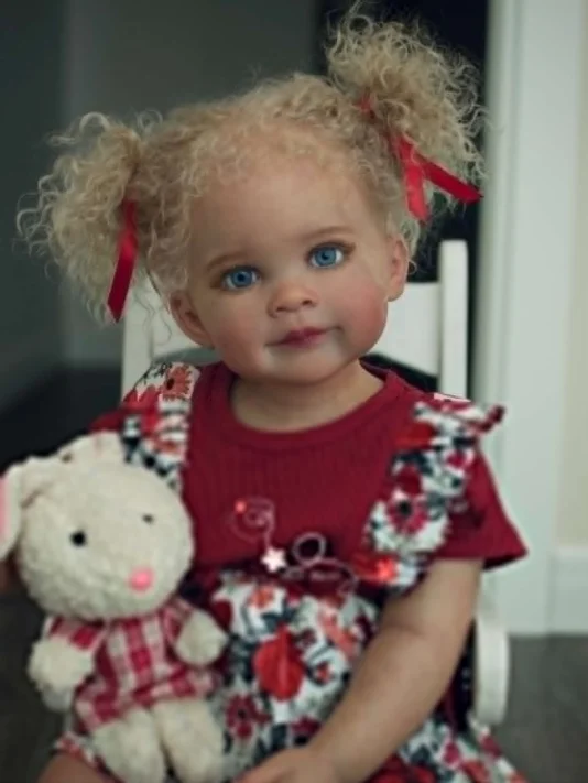 

St.Store Reborn Doll 30inches Toddle Girl Ziva Hand-made Painted Finished