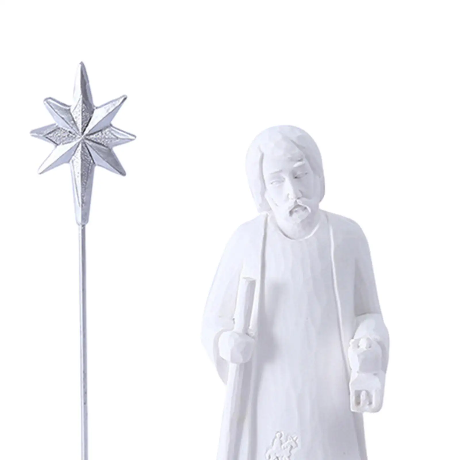 Nativity Figures Christmas Resin Figurine ,Christmas Room Decor Decorations for Indoor