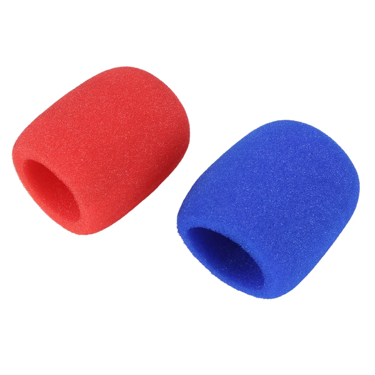 AT77 5 Pcs Solid Color Non-Disposable Microphone Dust Cover Thickened Microphone Cover Microphone Blowout Cover for KTV