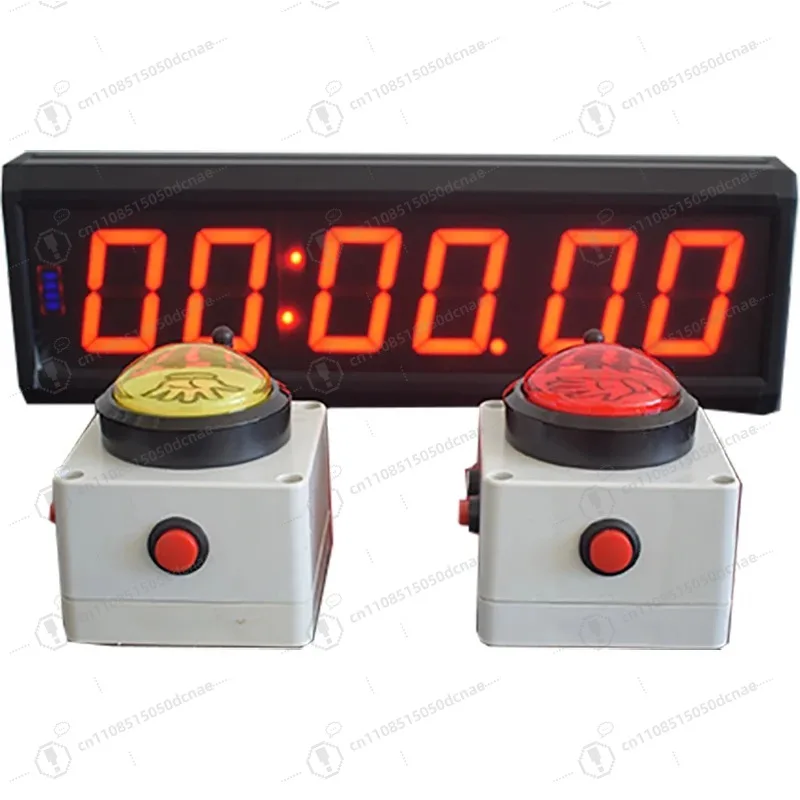 Double Beat Hand Beat Timer Rock Climbing Competition Stopwatch Double Button Single-Sided Electronic Clock