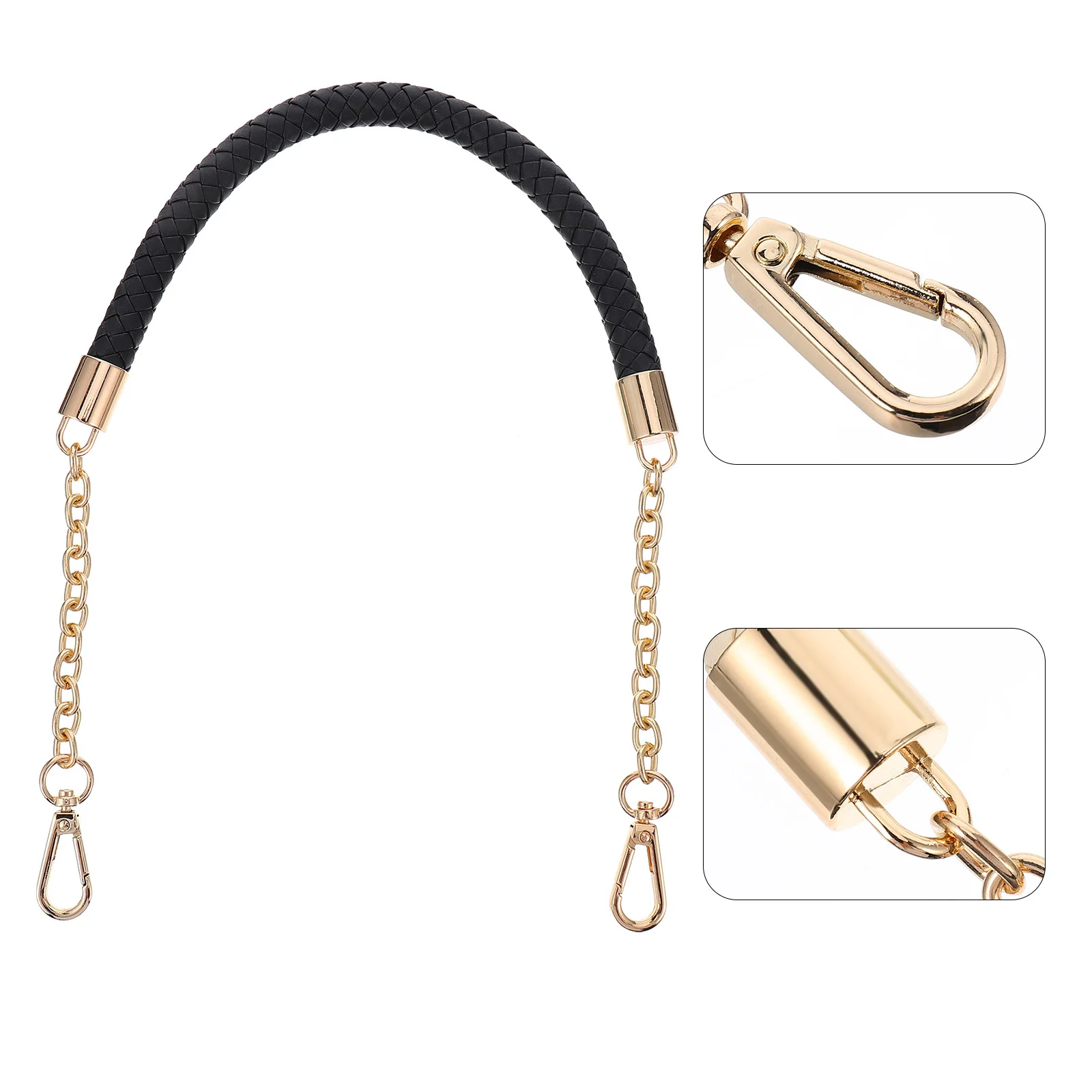 DIY حقيبة حزام استبدال حزام لحقيبة اليد حقائب الكتف حمل الحقائب النسائية المألوف الزخرفية سلسلة النسيج التبعي